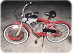 Red Devil Motorized Bicycle