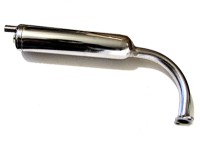 Heavy Duty Chrome Muffler #mbp13b